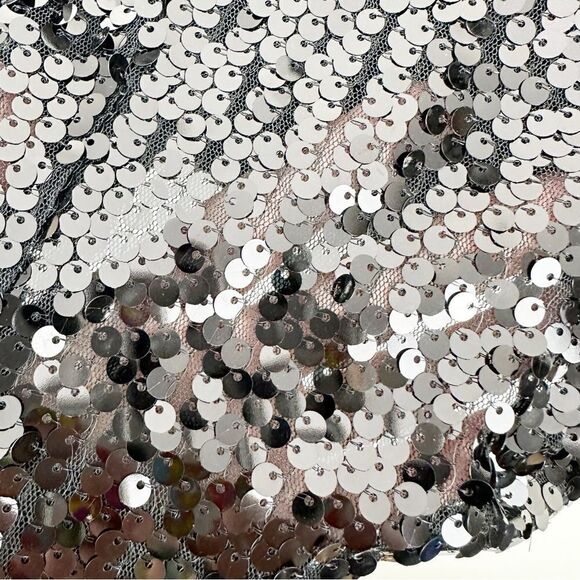 Calvin Klein Allover Sequin Straight Pencil Skirt Size 12 Cocktail‎ Party Formal - Picture 3 of 13